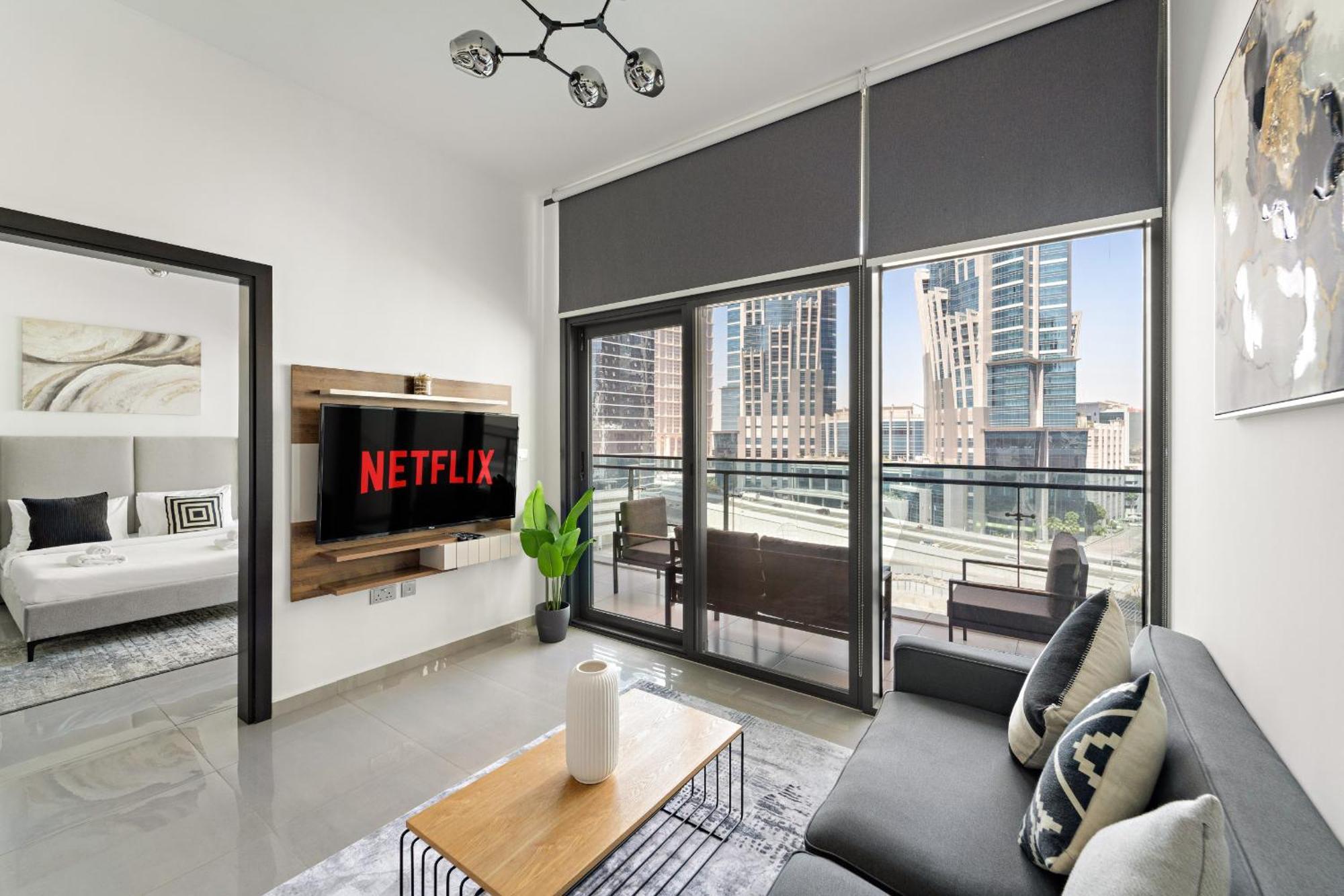 Apartment Vayk - Modern 1 Bd In Business Bay Dubai